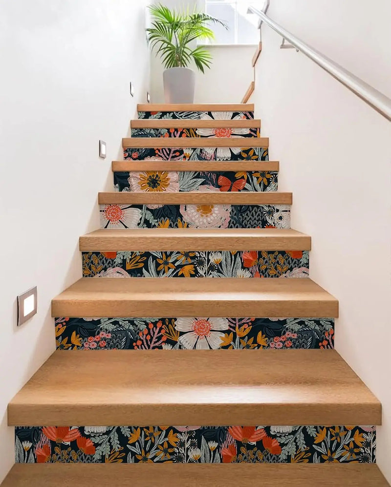 Boho Floral Peel and Stick Wallpaper