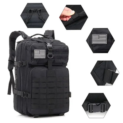 50L Tactical Backpacks - Molle Pack for Hiking