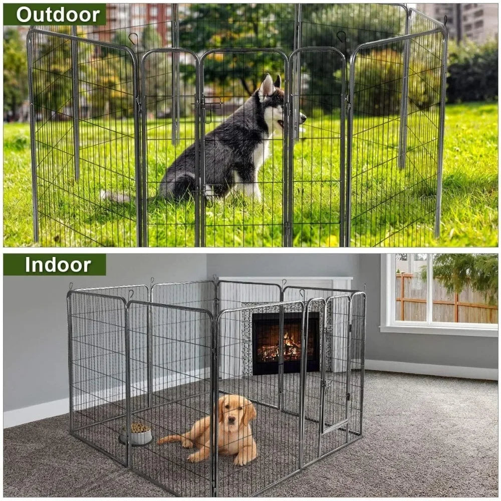 Metal Dog Playpen 40-inch (16 Panels)