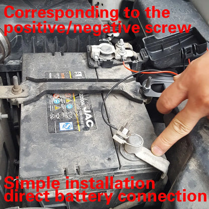 Universal Car Alarm Non-Destructive Installation