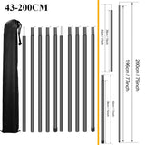 Set of 2 Telescoping Tarp Poles