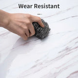 Adhesive Wallpaper Marble Decor 31.5 in. Width