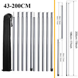 Set of 2 Telescoping Tarp Poles