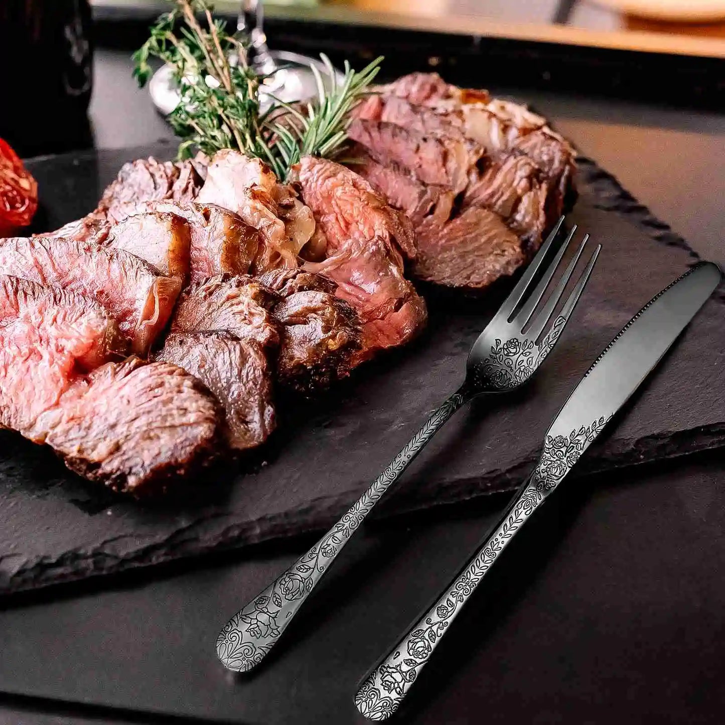 4 Set Silverware Set