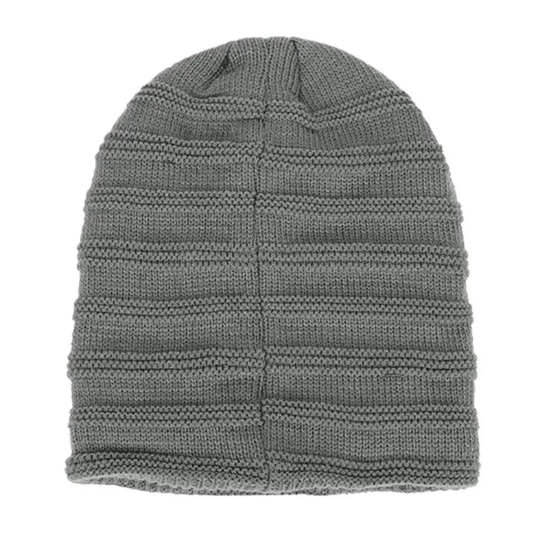 Men's Winter Warm Fleece Knitted Hat
