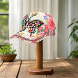 Stylish Embroidered Sun Visor Cap - 3 Colors