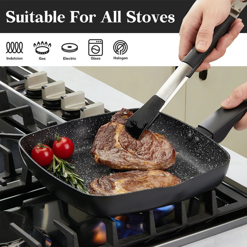9.5 Inch Nonstick Grill Pan