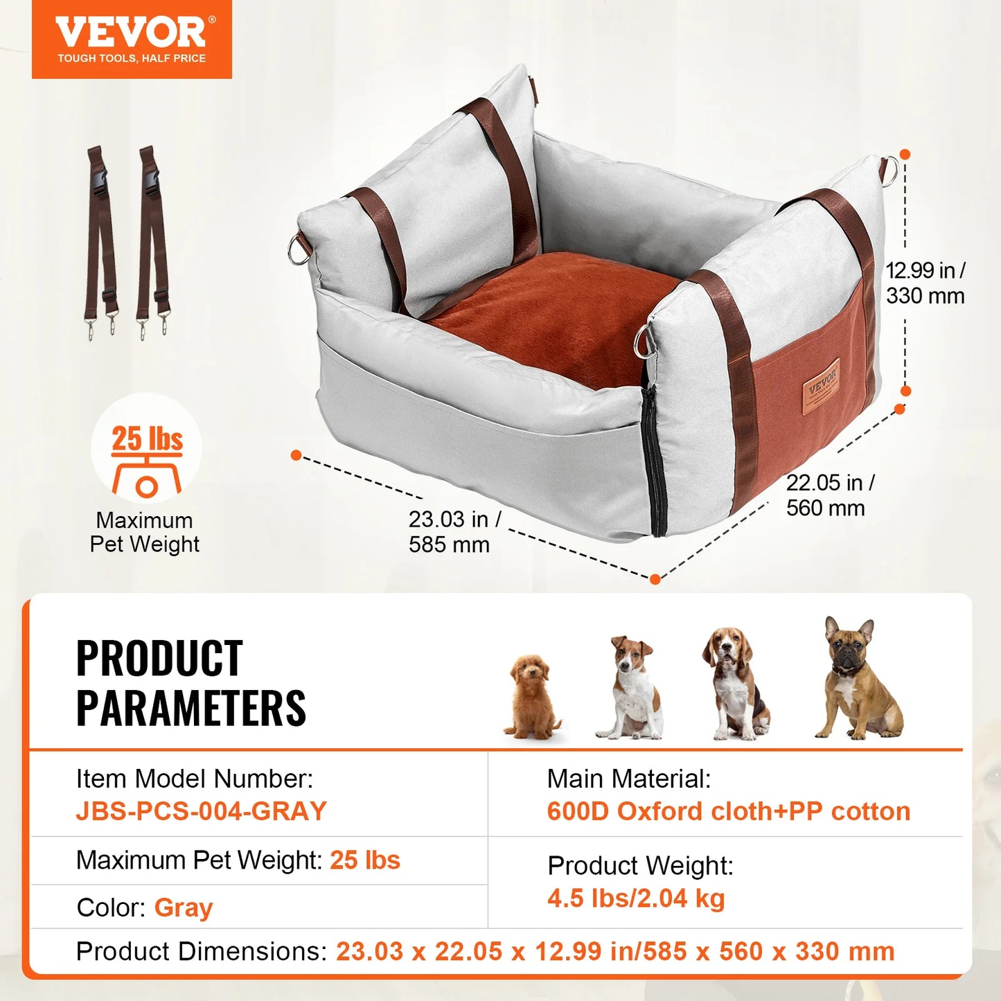Waterproof Dog Booster Seats