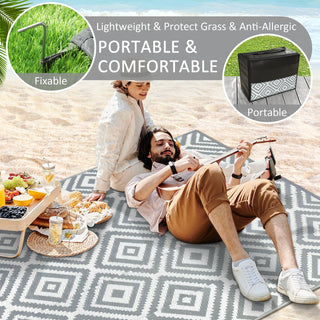 8‘x10' Outdoor Waterproof Rug