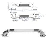 18-inch RV Blue LED Lighted Handrail,12V