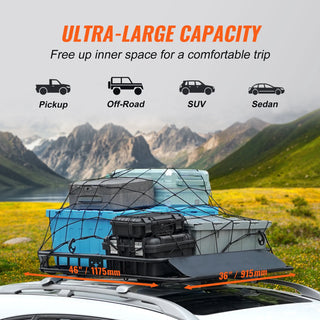 Rooftop Rack Cargo Basket