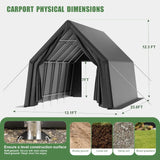 Portable Garage, Heavy Duty RV Carport Canopy