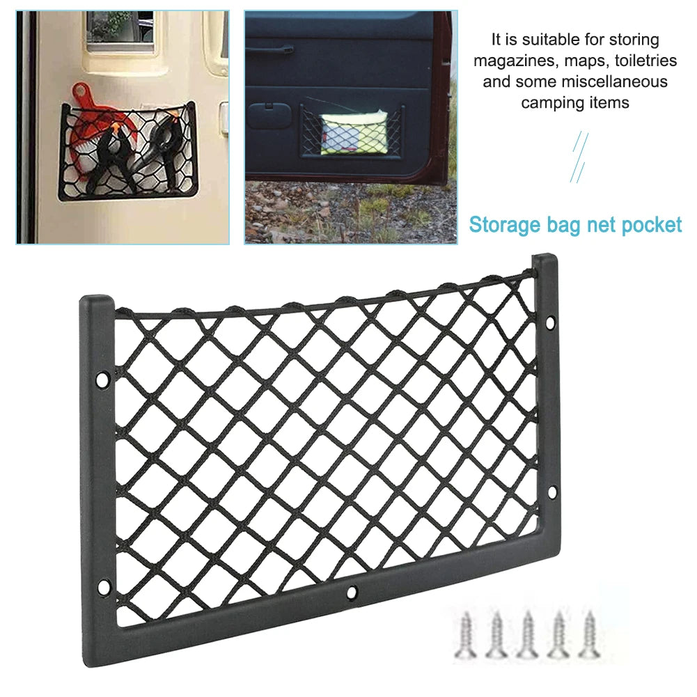 Elastic Cargo Storage Shelf/Pocket