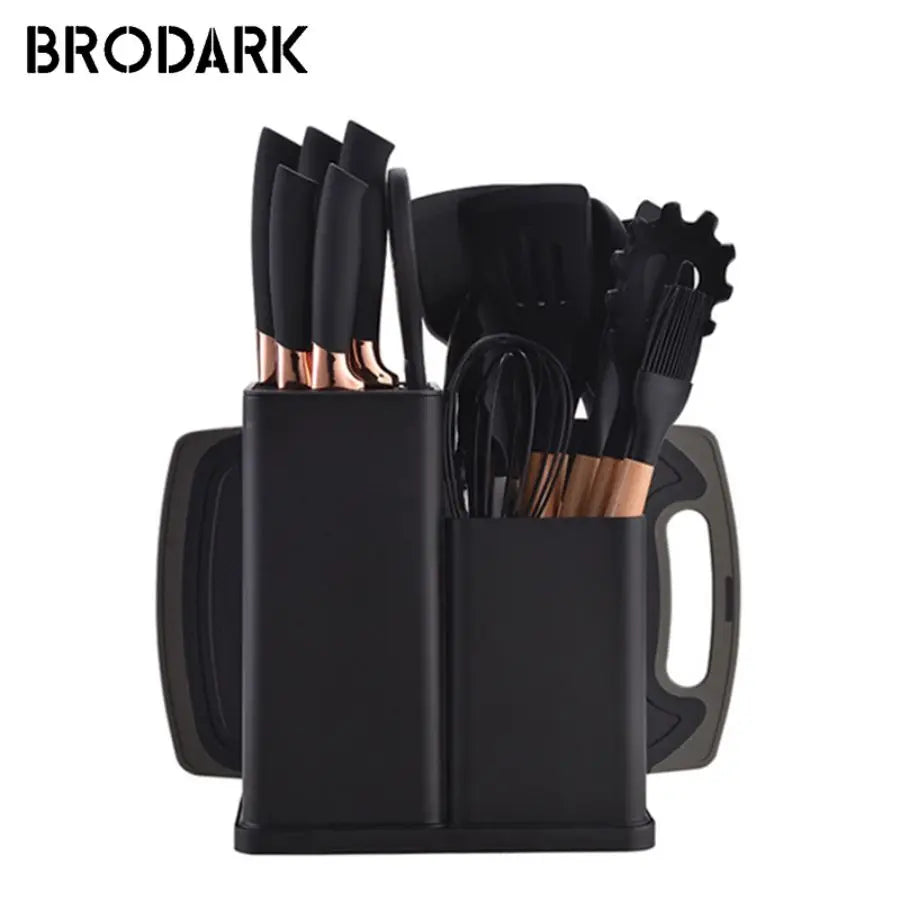 19pcs Food Grade Silicone Kitchenware Set