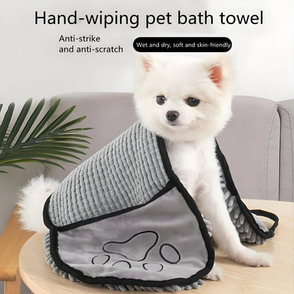 Plush Microfiber Pet Towel