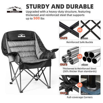Oversized Padded Camping Chair