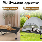 Elevated Dog Bed with Upgraded Canopy