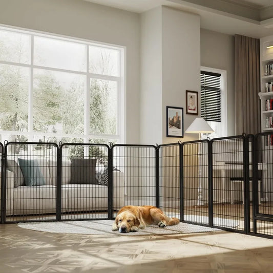 Heavy Duty Dog Playpen, 40 inch 16 Panels