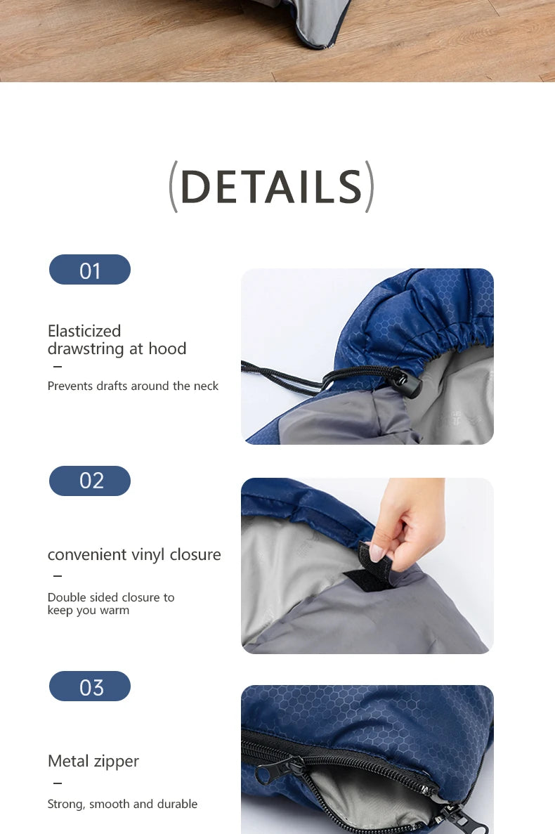 Camp Sleeping Bag Ultralight, Waterproof