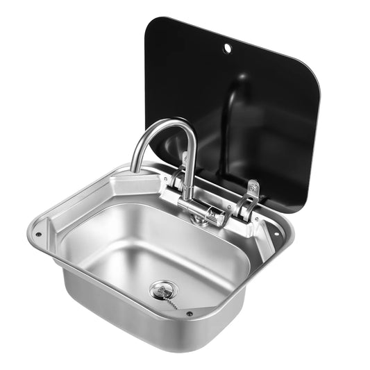 Steel RV Sink - Rectangular