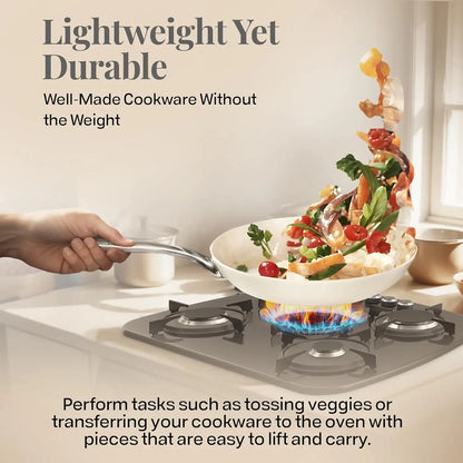 20 Pcs Nonstick Pots and Pans