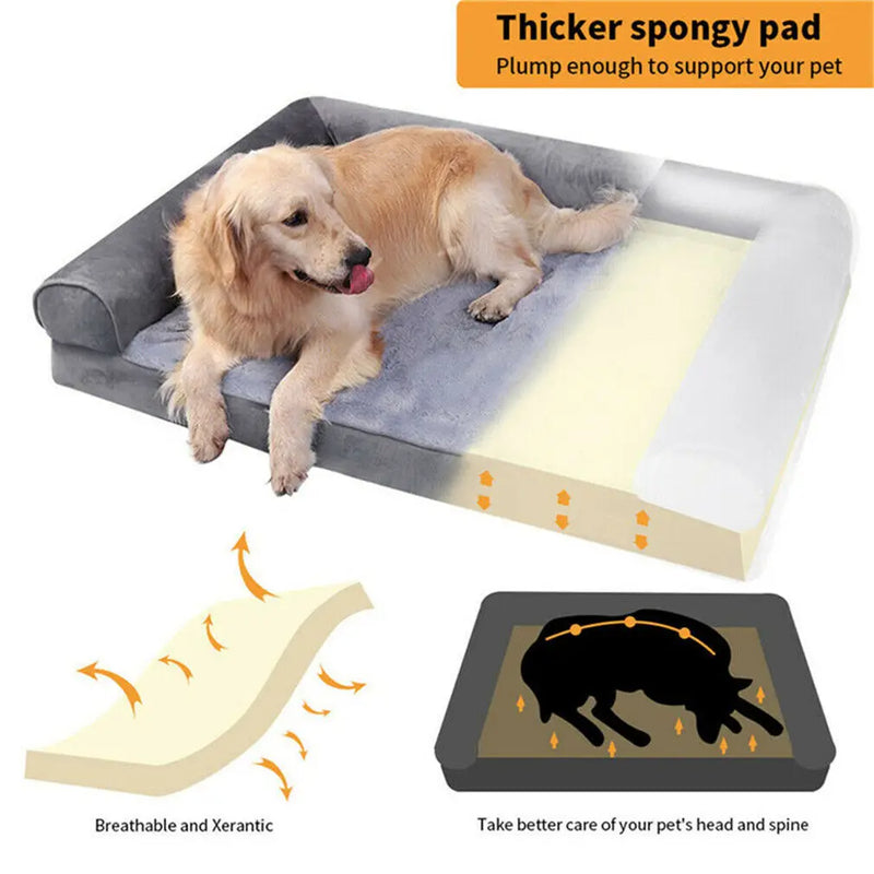 2XL Orthopedic Pet Mattress with Removable Washable Cover
