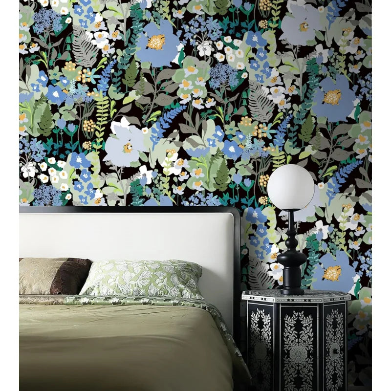 Vintage Flower Peel and Stick Wallpaper