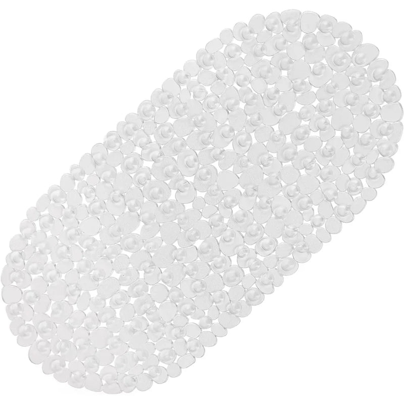 Non-Slip Pebbles Bath Mat with Suction Cups