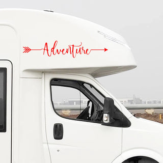 Mountain Adventure Arrow Vinyl Sticker