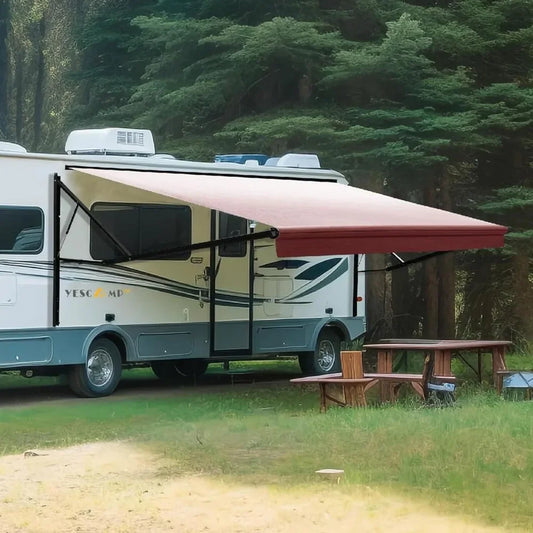 17' (16.2 fabric) RV Electric Awning Complete Kit