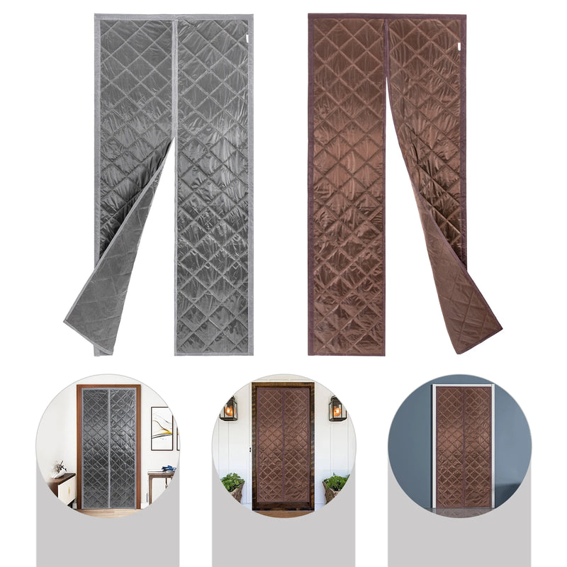 Magnetic Thermal Insulated Door Curtain