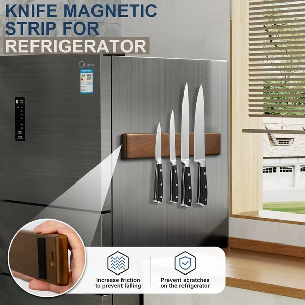 16in Strong Knife Magnet & Knife Rack for Kitchen