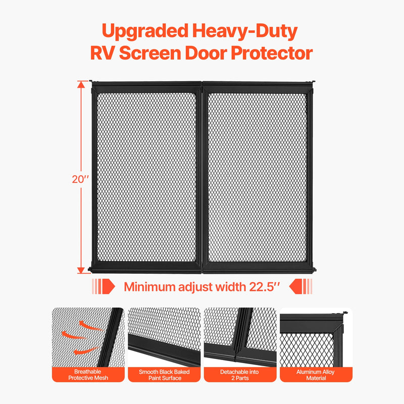 RV Entry Screen Door Protector