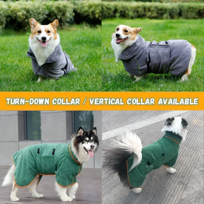 Dog Bathrobe Towel
