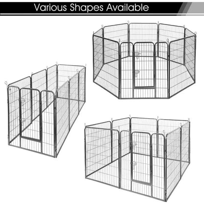 Metal Dog Playpen 40-inch (16 Panels)