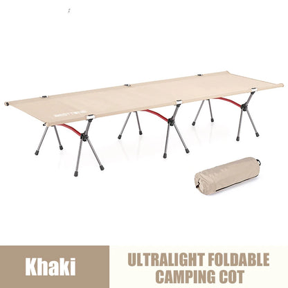 Ultralight Camping Cot with Leg Extenders