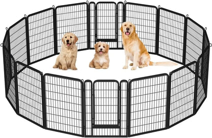 Heavy Duty Dog Playpen, 40 inch 16 Panels