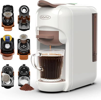 19-Bar Small Espresso Machine & Coffee Machine