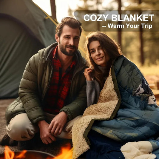 Outdoor Camping Blanket, Poncho