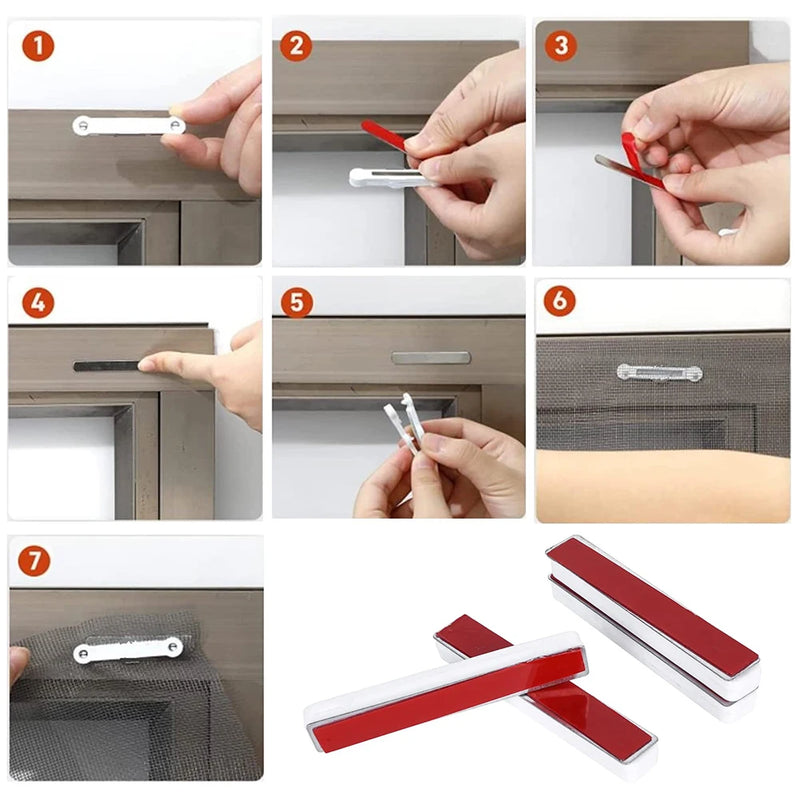 DIY Window Screen Magnetic Clips