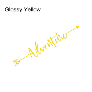 Mountain Adventure Arrow Vinyl Sticker