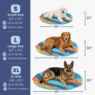 Travel Dog Bed - Foldable & Packable for Travel, Road Trip, Camping