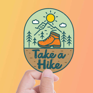 Take a Hike Sticker - Outdoors Decal