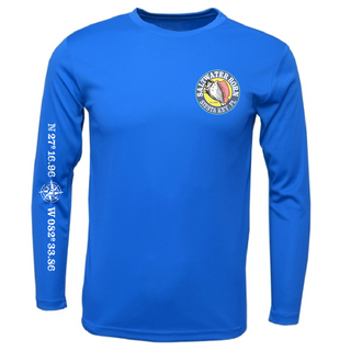 Siesta Key, FL "Surrender The Booty" Men's Long Sleeve UPF 50+ Dry-Fit Shirt