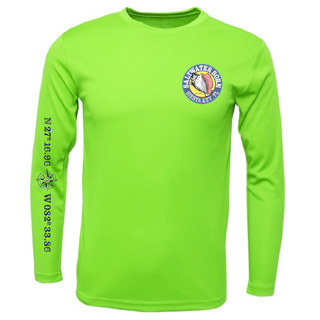 Siesta Key, FL "Surrender The Booty" Men's Long Sleeve UPF 50+ Dry-Fit Shirt