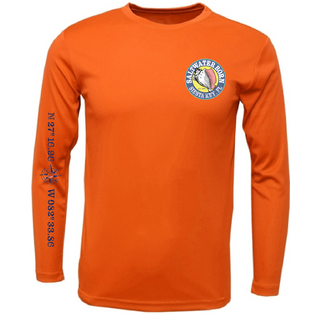 Siesta Key, FL "Surrender The Booty" Men's Long Sleeve UPF 50+ Dry-Fit Shirt