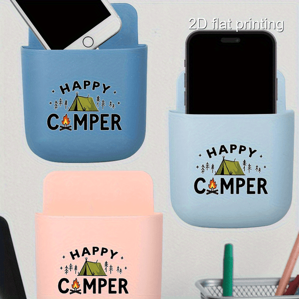 2pcs Camping Wall-Mounted Phone Holder