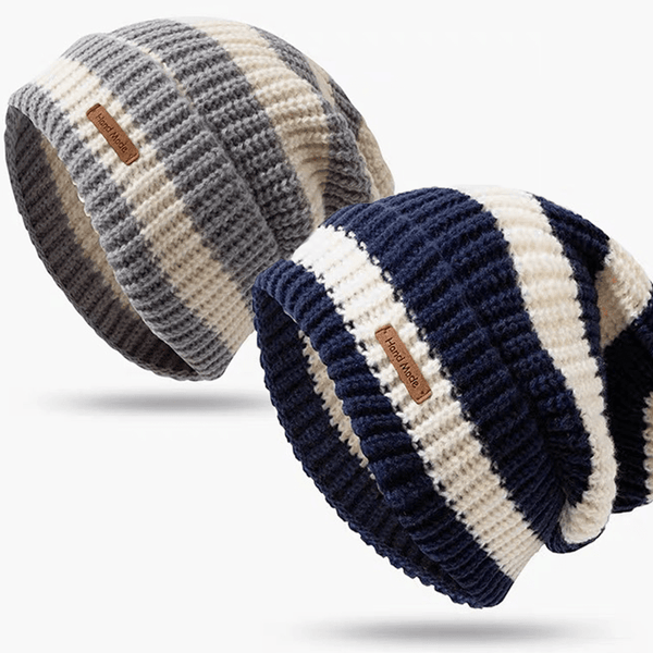 2pcs Loose Fit Beanie Hats
