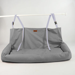 High-end Car Dog Bed Dual-seat Rear Waterproof Car Safety Seat