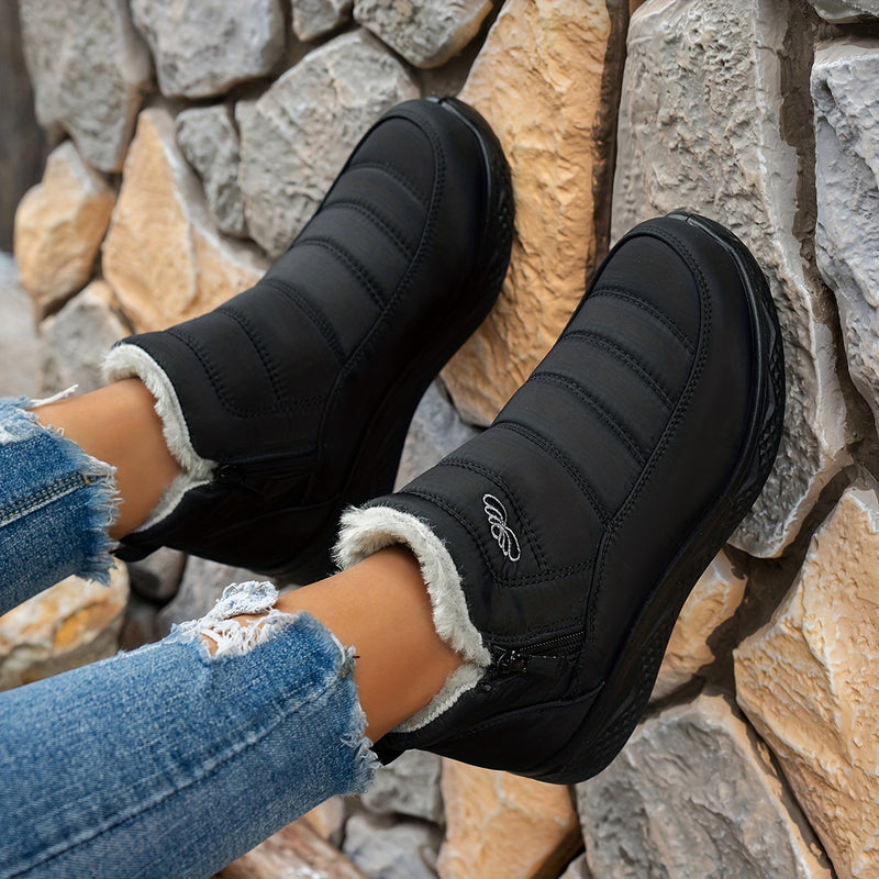 Women's Winter Versatile Plush-Lined Boots